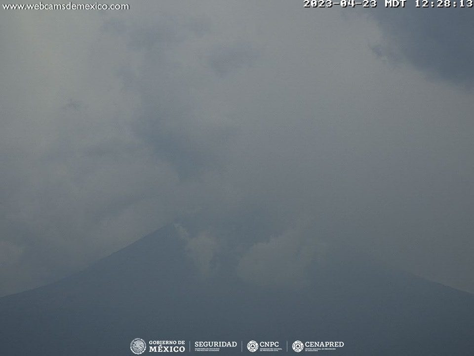 1682281766 584 Reporte del monitoreo de CENAPRED al volcan Popocatepetl