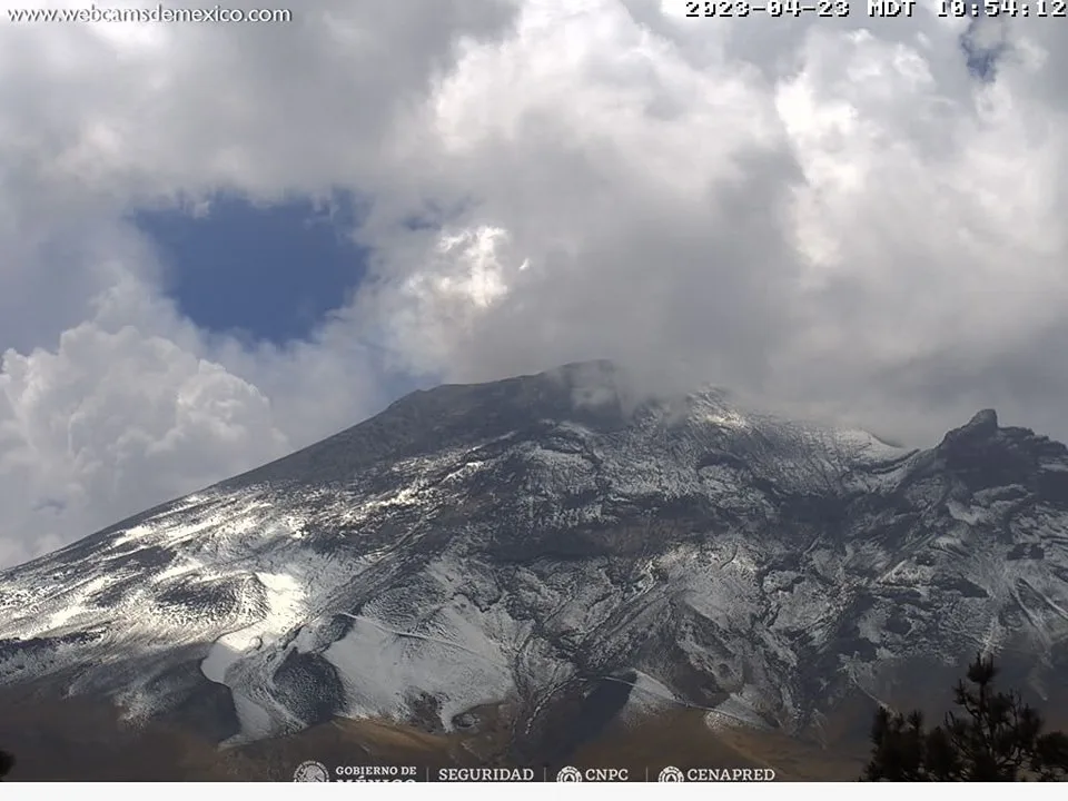 1682281828 Reporte del monitoreo de CENAPRED al volcan Popocatepetl jpg