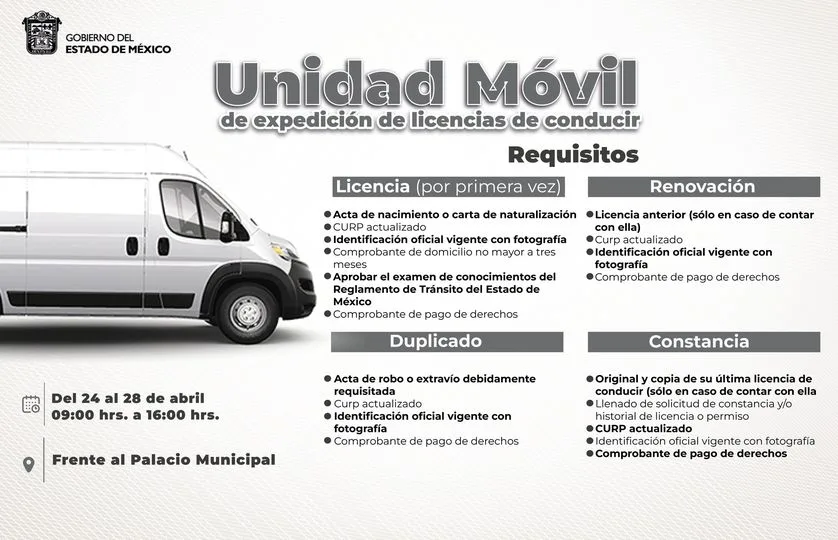 1682377195 Unidad Movil de Expedicion de Licencias de Conducir jpg