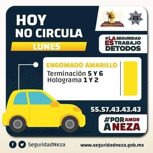 1682377914 Hoy Lunes aplica el programa HoyNoCircula a vehiculos con engomado jpg