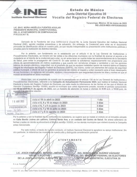 1682427044 Fechas para el servicio de tramite de la credencial para jpg