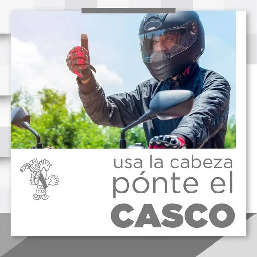 1682458848 Al conducir motocicleta el uso de casco de seguridad es jpg