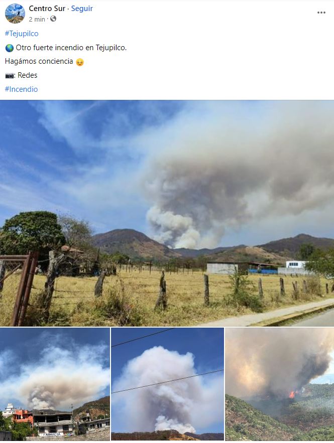 1682546610 249 Se reporta en este momento un fuerte incendio que devora