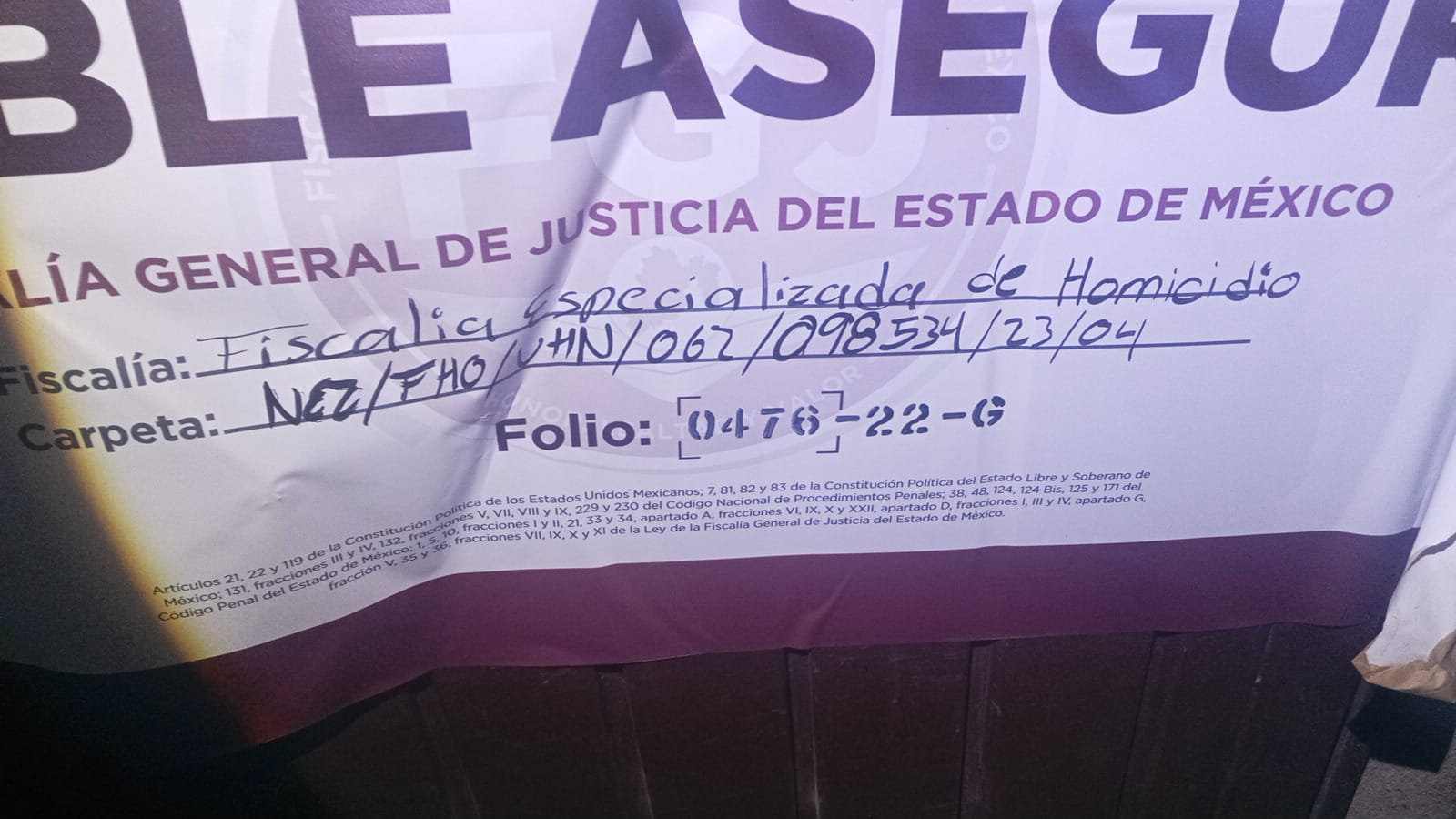 1682547808 232 Esperanza N fue puesta a disposicion del Ministerio Publico luego