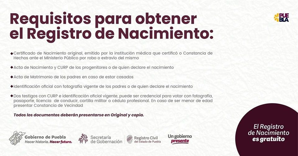 1682774419 780 Recuerda Hoy tenemos Maraton de Registros de Nacimiento Gratuitos