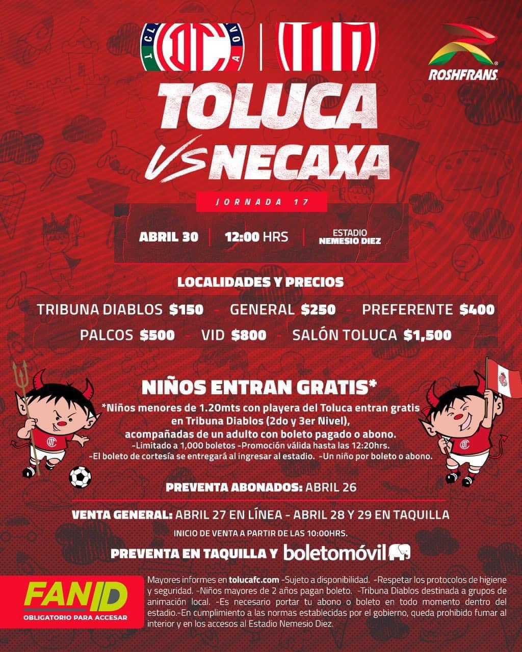 1682782655 388 ¡Este fin de semana Toluca te recibe con los mejores