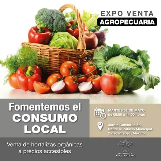 1682873144 ConsumeLoLocal Expo venta agropecuaria el proximo MARTES 02 de MAYO jpg