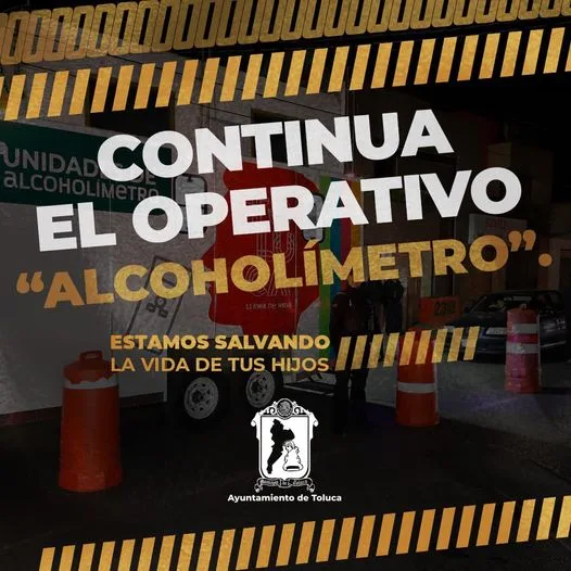 ALCOHOLIMETRO ¡Si tomas NO manejes Tu familia te espera jpg