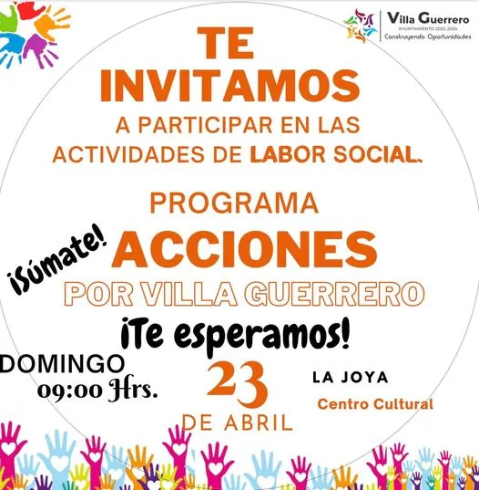 Actividades de labor social ¡Sumate jpg