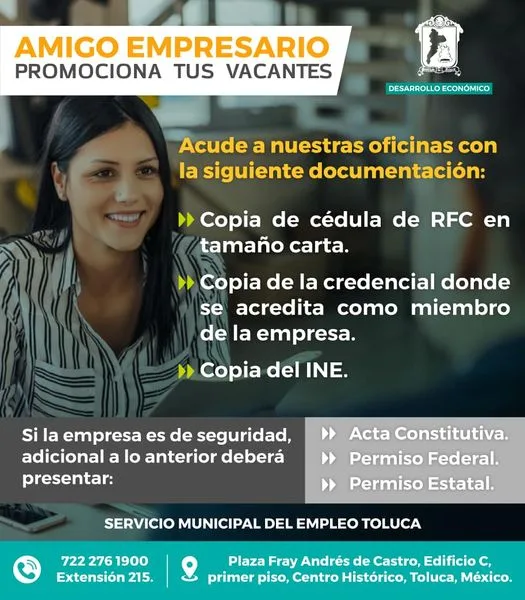 Amigo empresario si cuentas con vacantes disponibles ¡Nosotros te ayudamos jpg