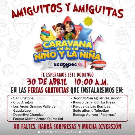 Festeja el DiaDelNino como nunca antes en Ecatepec ¡Unete a jpg