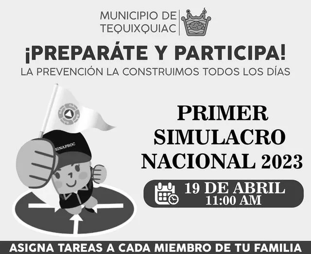 Recuerda que manana es el SimulacroNacional ¡Tu participacion hace la jpg