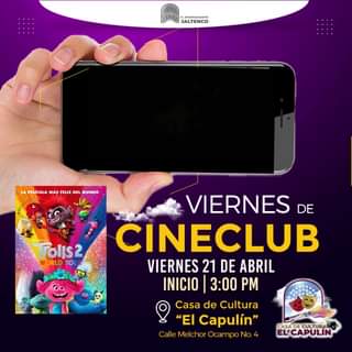 VIERNES DE CINE CLUB TROLLS 2 WORD TOUR