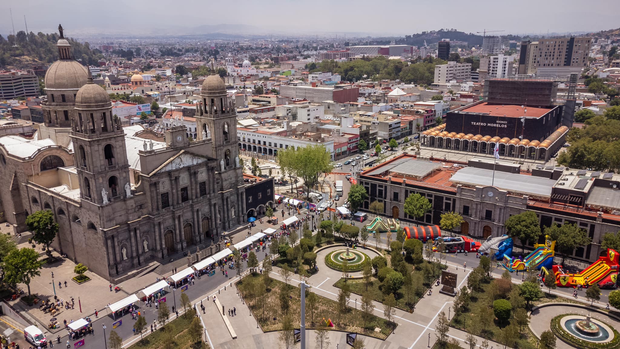 ¡Asi vivimos ChaviToluca en el CentroHistorico de nuestra capital