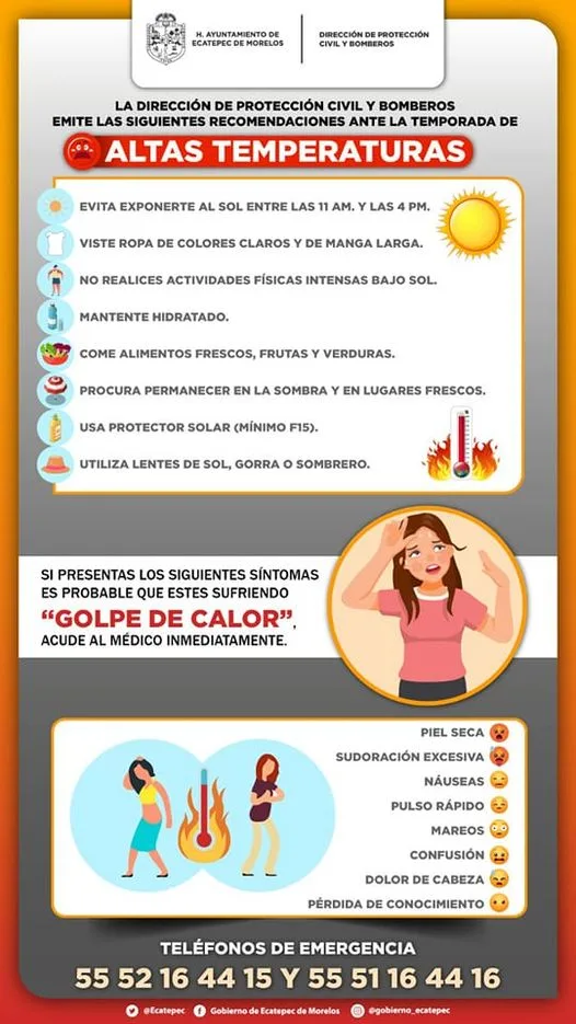 ¡Atencion Vecinos debido a las altas temperaturas que se han jpg