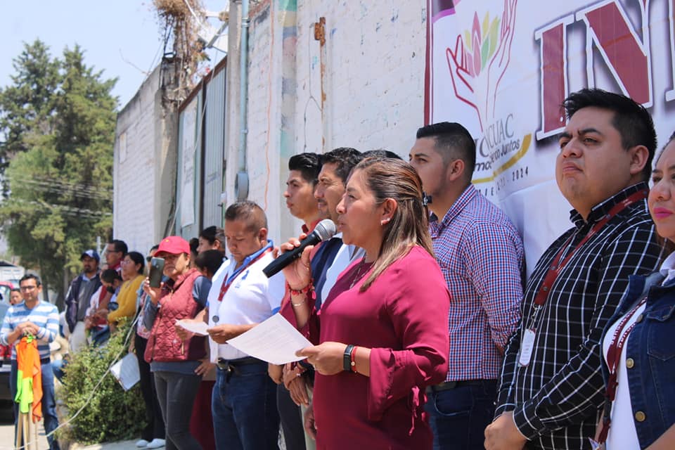 ¡Continuamos con mas obras para Chiconcuac en la comunidad de