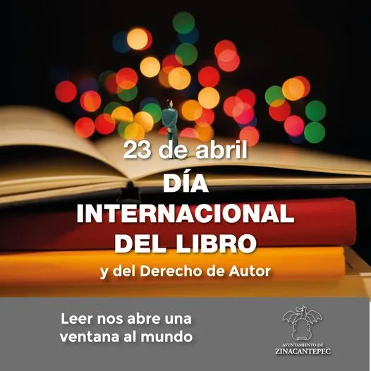 ¡Feliz Dia Mundial del Libro y del Derecho de Autor jpg