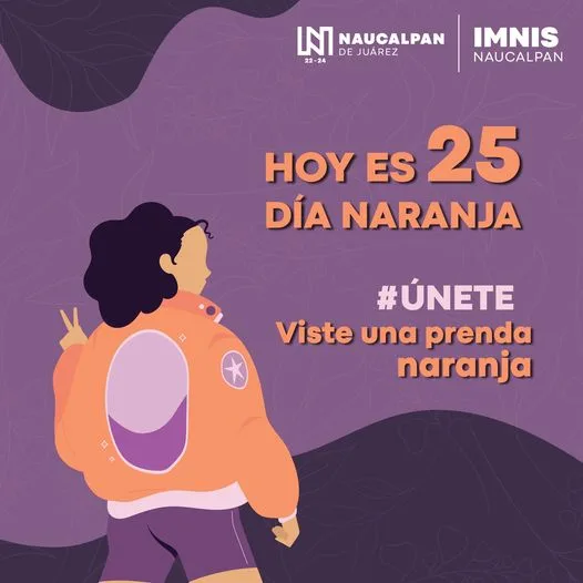 ¡Hoy es DiaNaranja Unete a la iniciativa mundial de poner jpg