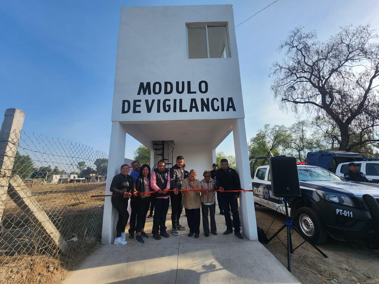 ¡Modulo de vigilancia San Pablo Jolalpan con un nuevo modulo