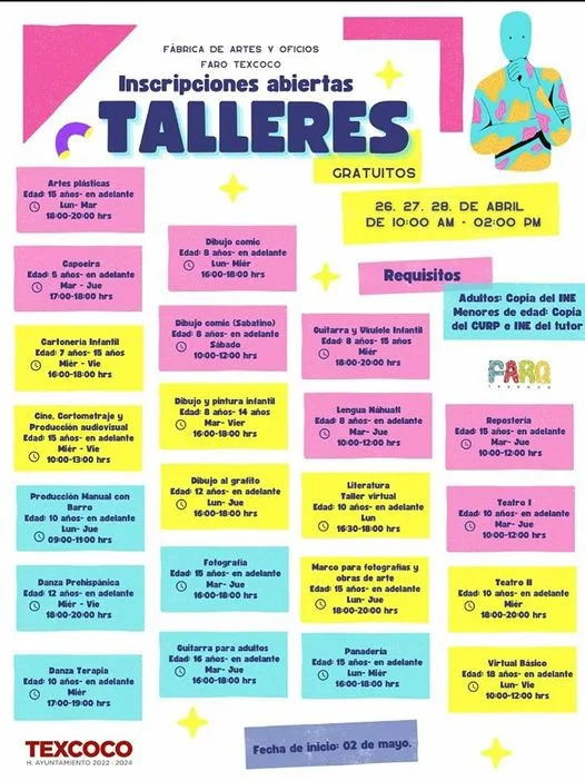 ¡No te quedes fuera Forma parte de los talleres que jpg