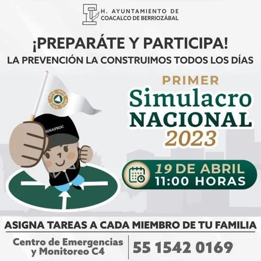 ¡Preparate El proximo 19 de abril a las 1100 hrs jpg