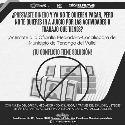 ¡Tu conflicto tiene solucion Recuerda la Oficialia Mediadora Conciliadora del jpg