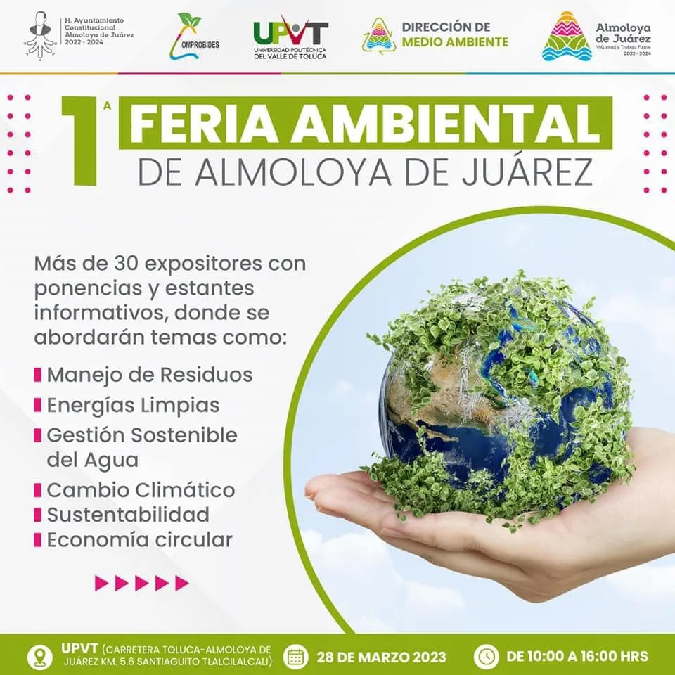 ¡Vecinas y vecinos ya estamos en nuestra 1a Feria Ambiental jpg