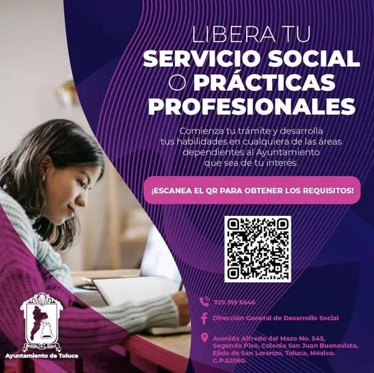 ¿Quieres liberar tu servicio social o practicas profesionales con nosotros jpg