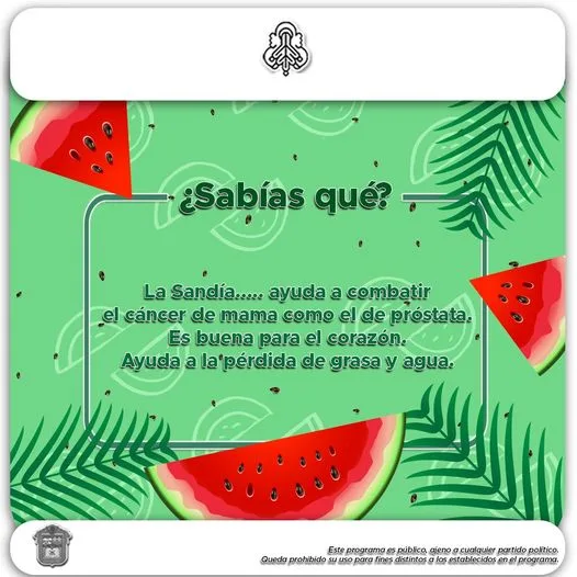 ¿Sabias que Hace miles de anos la sandia tenia un jpg