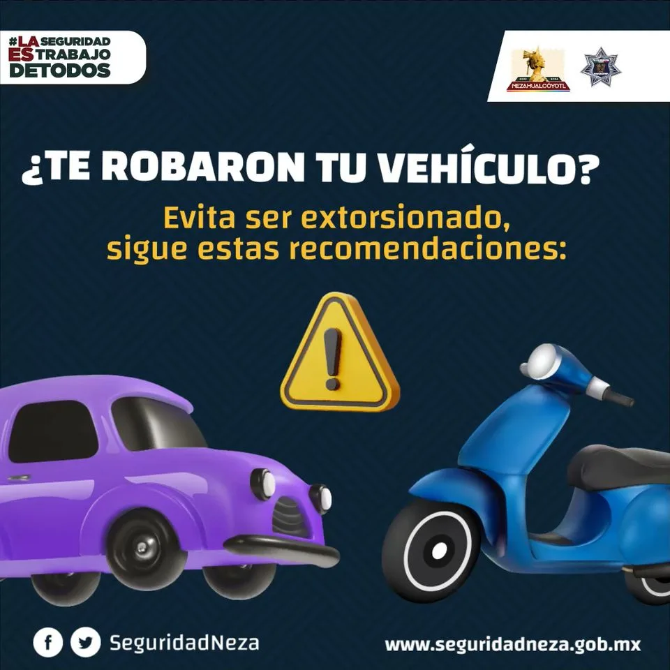 ¿Te robaron tu vehiculo Evita ser extorsionado sigue estas recomendaciones jpg