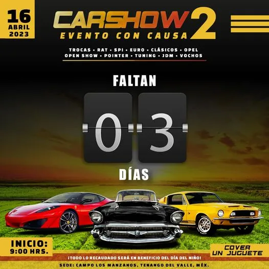 ¿Ya estan listos Faltan 3 dias para este evento con jpg