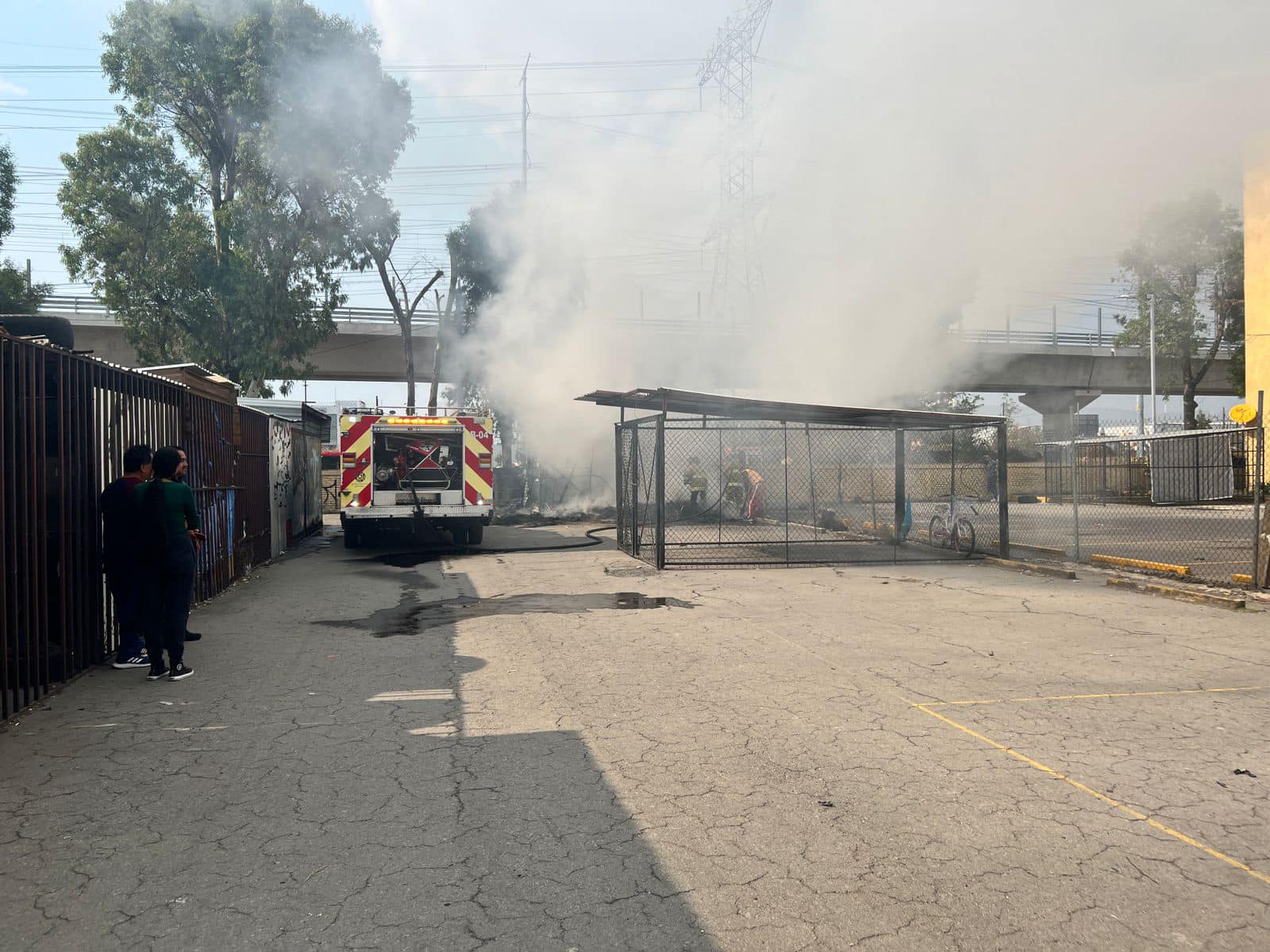 1682971831 360 La Coordinacion de Proteccion Civil y Bomberos de Metepec sofoca