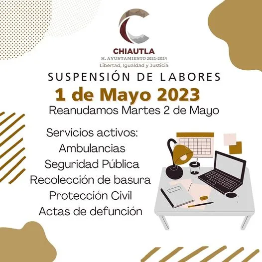 1682976706 Atento aviso El 1 de Mayo del 2023 solo estaran jpg