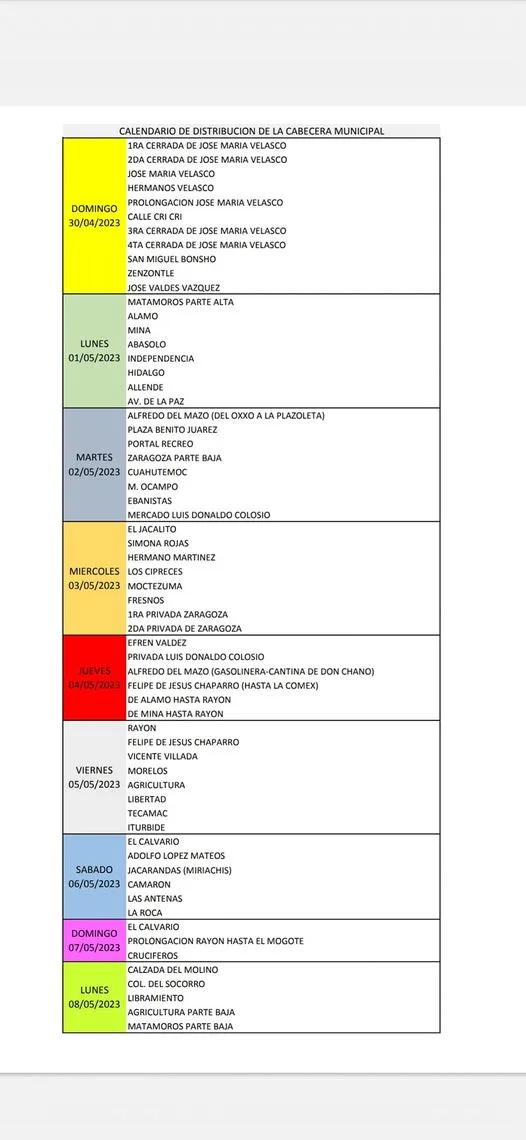 1683047573 Buenas dias les compartimos el rool del agua potable Cuidemos jpg