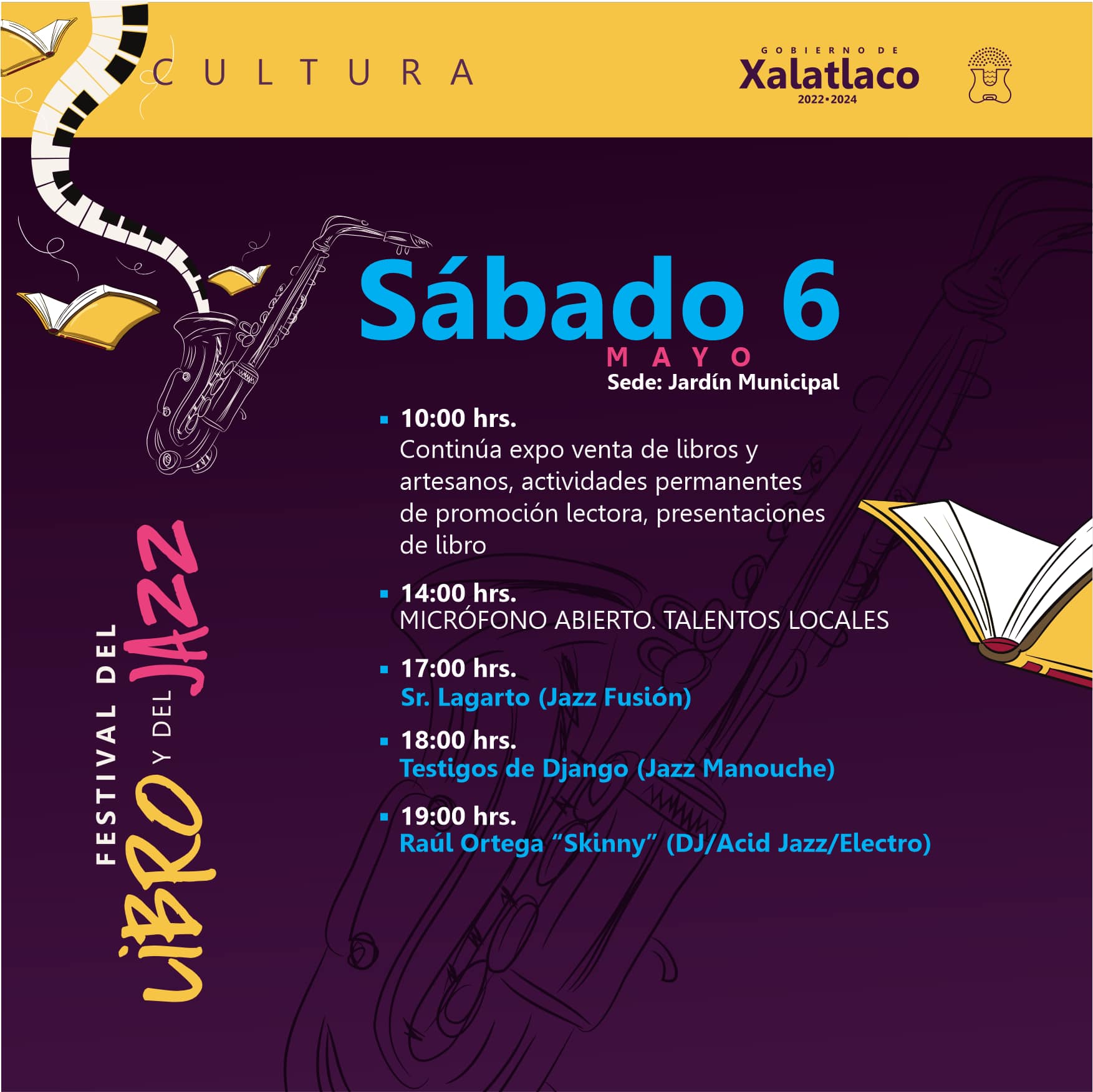 1683299905 138 Hoy viernes 05 de mayo continua el Festival del Libro