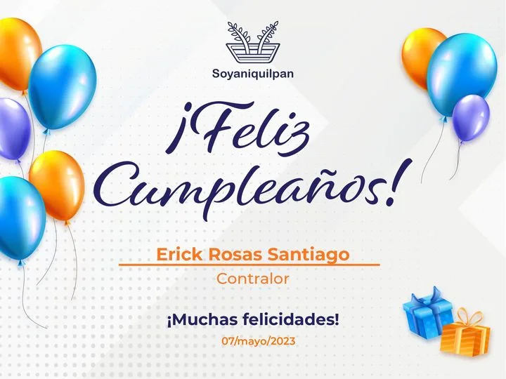 1683466903 Expresamos nuestras felicitaciones a nuestro companero Erick Rosas Santiago con jpg