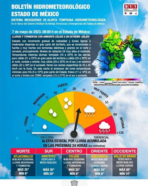 1683479320 clima BOLETIN METEREOLOGICO edomex Este domingo nuevamente soleado con jpg