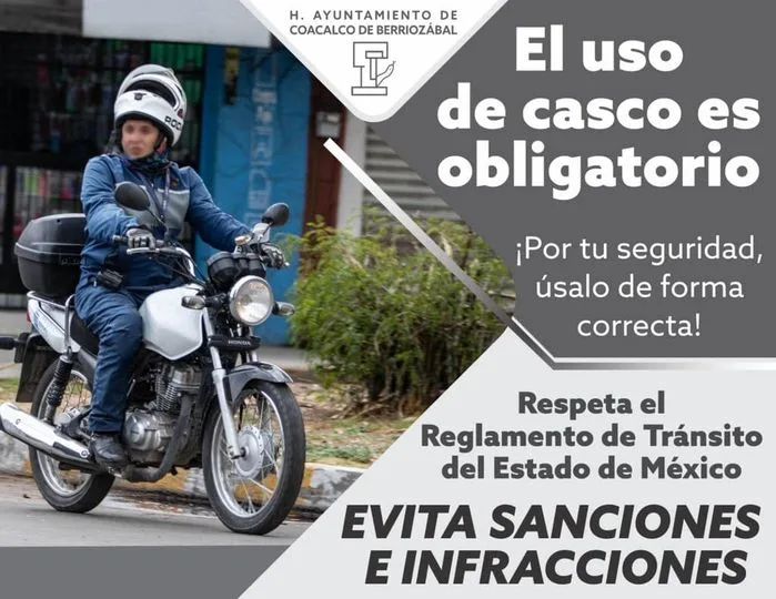 1683638629 Conduce con precaucion Utiliza casco es por TuSeguridad jpg