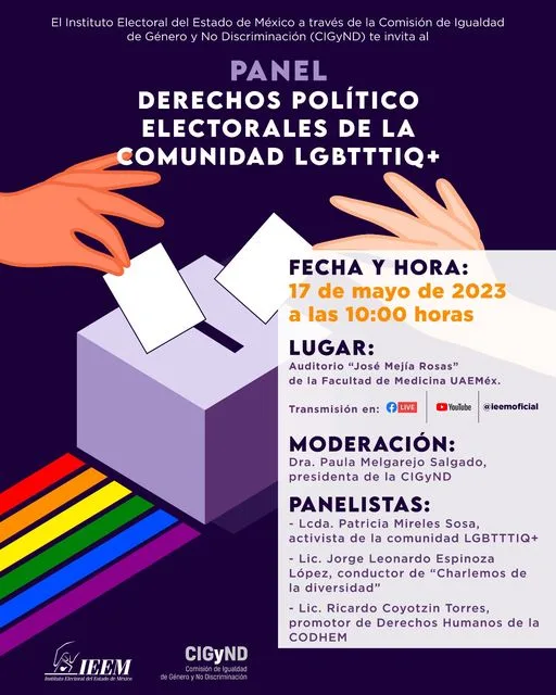 1683926862 Panel Derechos politico electorales de la comunidad LGBTTTIQ Jiquipilco jpg