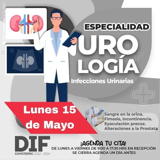 1684158158 Nuestro Urologo cambio de fecha para el Lunes 15 de jpg