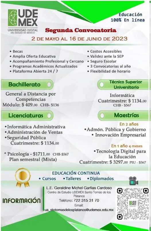 1684277085 Segunda convocatoria de la Universidad Digital Del Estado de Mexico jpg