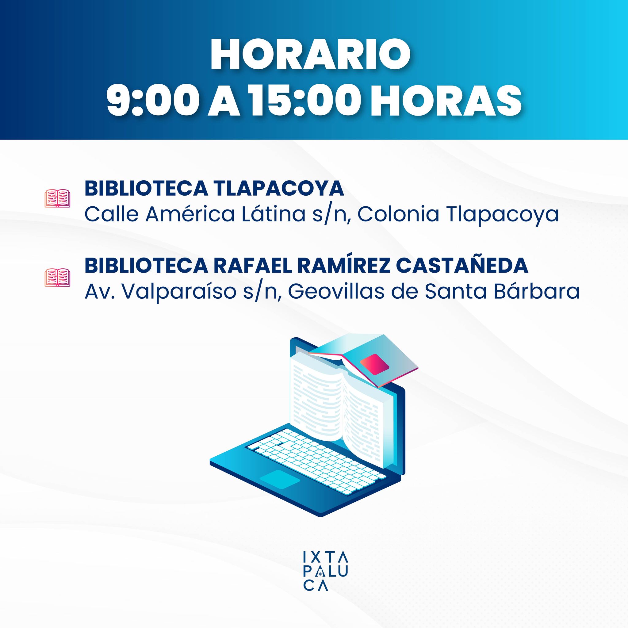 1684343190 856 Te invitamos a acudir a cualquiera de nuestras 7 bibliotecas