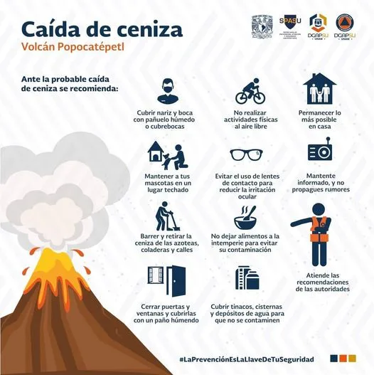 1684366601 Ante la reciente actividad del Volcan Popocatepetl se preve caida jpg