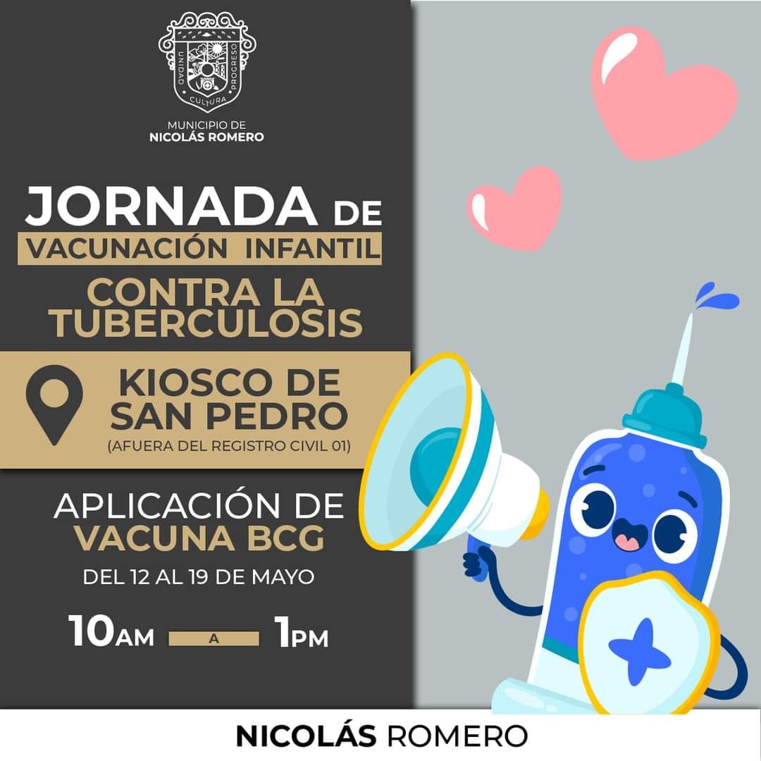 1684446812 893 Recuerda que estamos aplicando la 𝘃𝗮𝗰𝘂𝗻𝗮 𝗕𝗖𝗚 en bebes recien