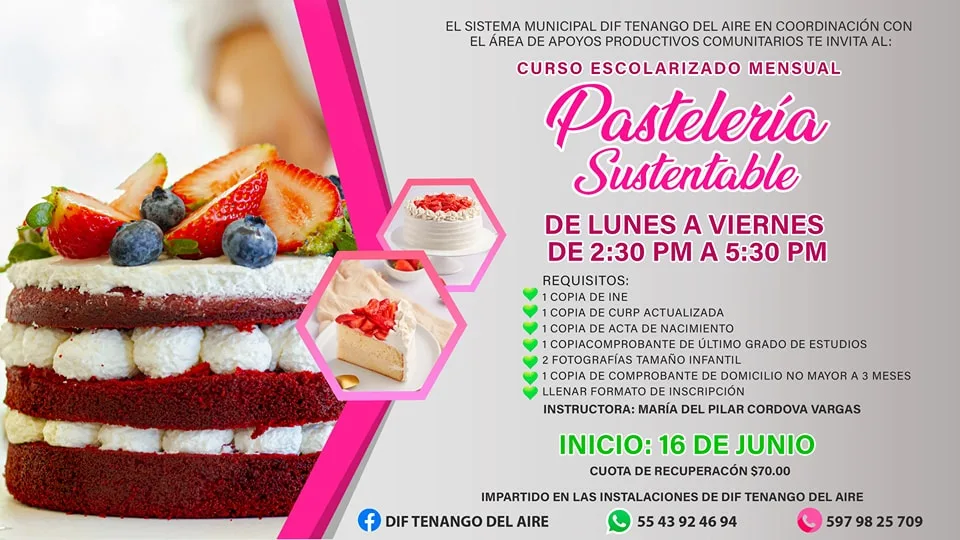 1684525672 ATENCION AMANTES DE LA REPOSTERIA Y PASTELERIA Ven y forma jpg