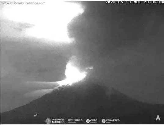 1684589718 798 ULTIMO REPORTE DEL CENAPRED Sobre la actividad del Volcan Popocatepetl