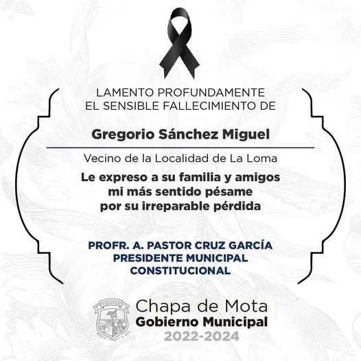 1684592751 Nuestro mas sentido pesame mucha fortaleza a la familia DEP jpg