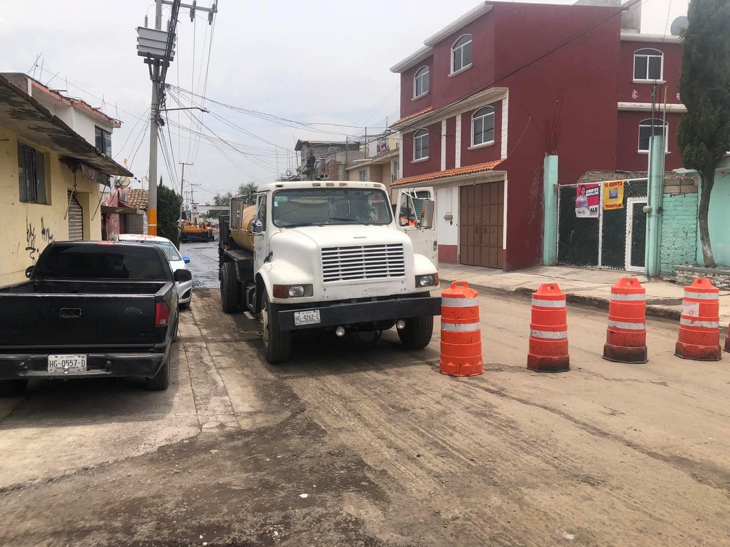 1684615997 638 AVISO A LA CIUDADANIA Parcialmente cerrada por obras de pavimentacion