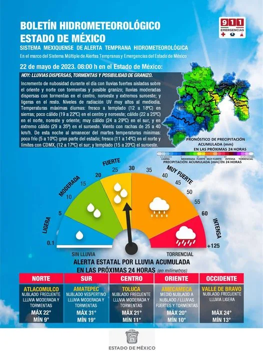 1684770162 Enterate del Clima este Lunes en el Estado de Mexico jpg