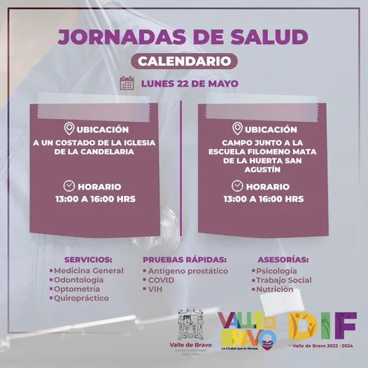 1684774964 Participa en nuestras Jornadas de Salud en nuestras comunidades hoy jpg